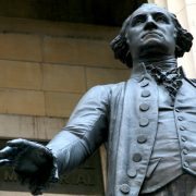 George Washington statue on Wall Street